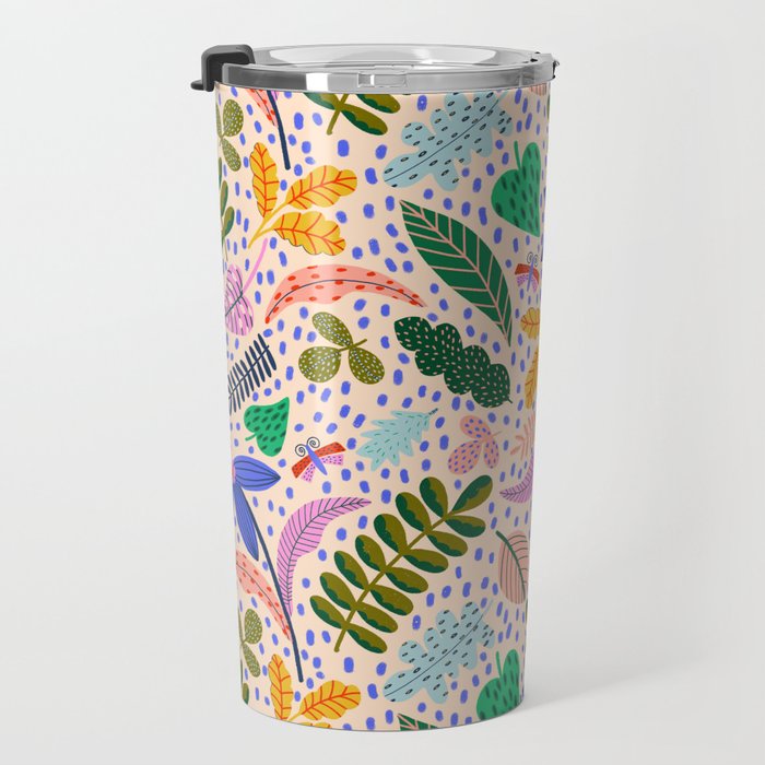 Colorful Plants  Travel Mug Gallery Image 3