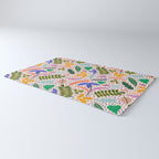 Colorful Plants  Rug Gallery Image 3