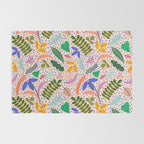 Colorful Plants  Rug Gallery Image 2
