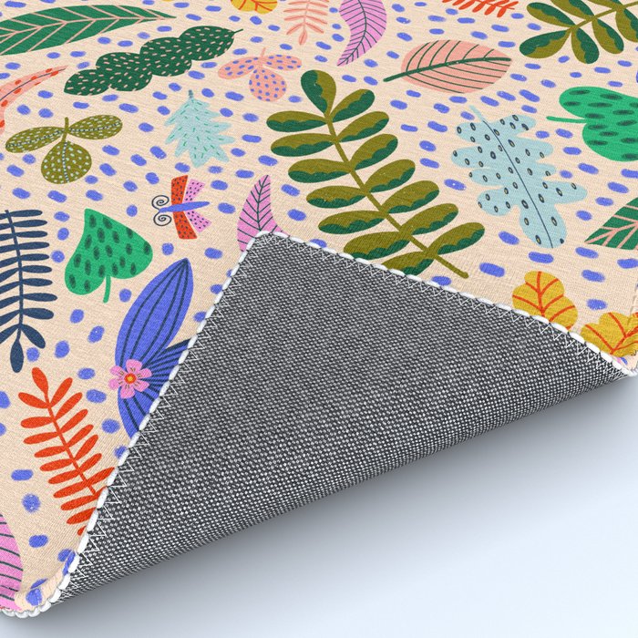 Colorful Plants  Rug Gallery Image 4