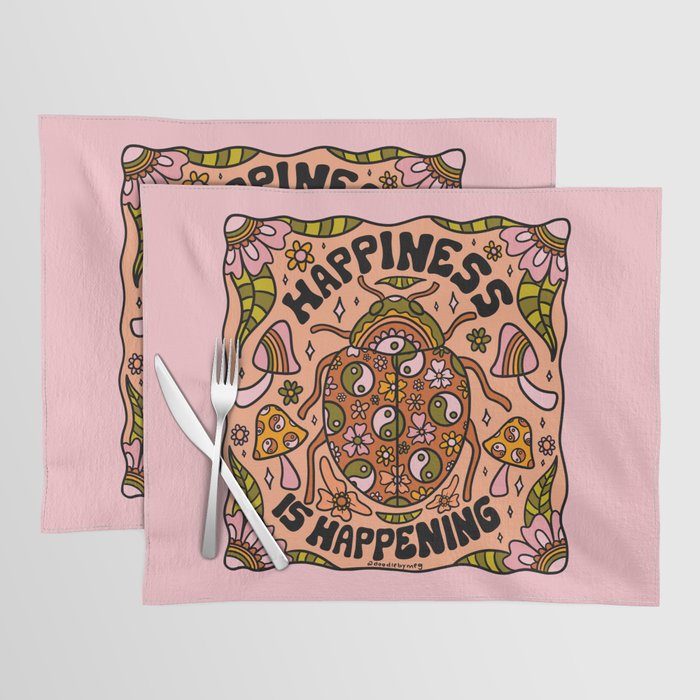 Happiness is Happening Placemat Gallery Image 1