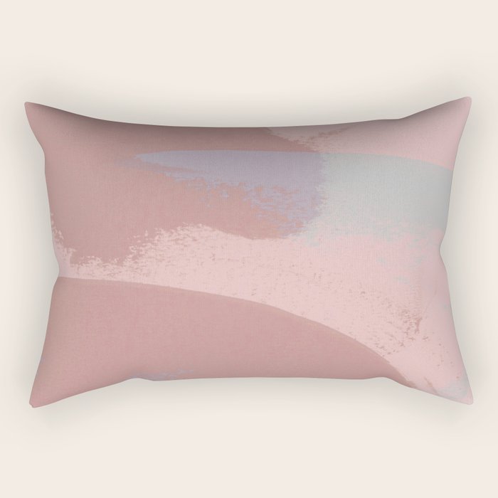layered shapes Rectangular Pillow Gallery Image 2