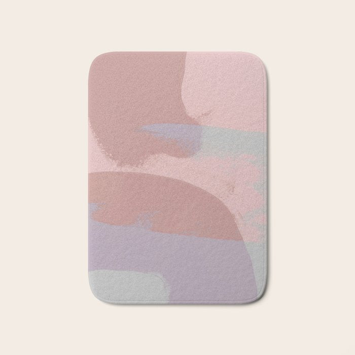 layered shapes Bath Mat Gallery Image 1