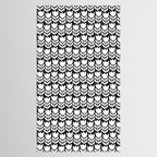 Tulip - Black & White  Tablecloth Gallery Image 2
