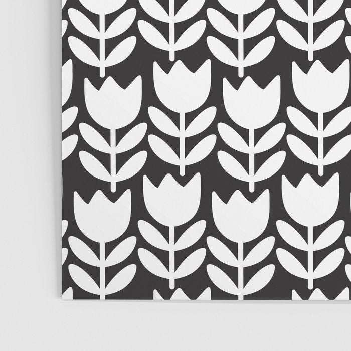 Tulip - Black & White  Poster Gallery Image 3