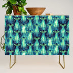 Cosmic UFO - Galactic Green Credenza Gallery Image 1