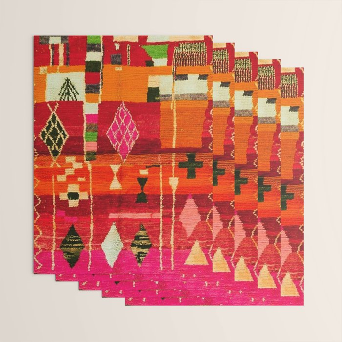 Moroccan Berber Traditional Style Wrapping Paper Gallery Image 3