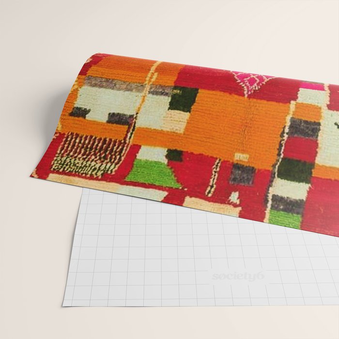 Moroccan Berber Traditional Style Wrapping Paper Gallery Image 2