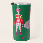 Nutcracker Ballet - Candy Cane Green Travel Mug Gallery Image 3