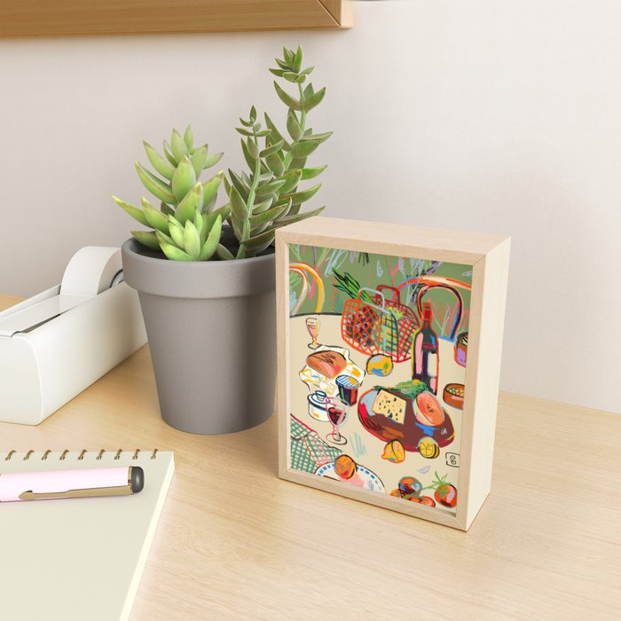 WINE BREAK Mini Art Print Gallery Image 2