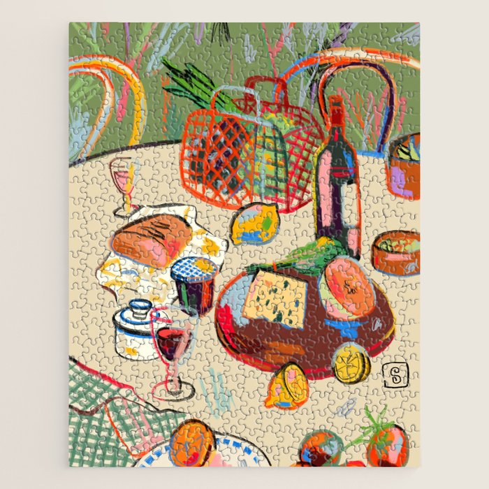 WINE BREAK Jigsaw Puzzle Gallery Image 1