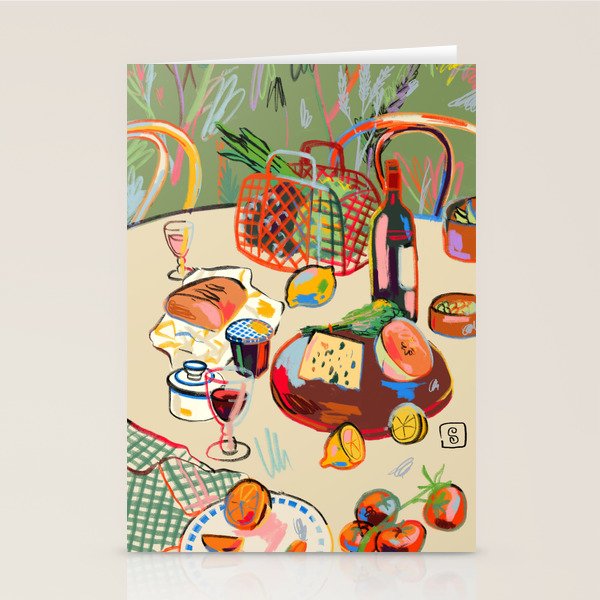 WINE BREAK Stationery Card Gallery Image 1