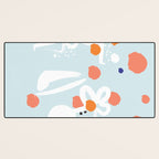 Flowers and Petals Desk Mat Gallery Image 3