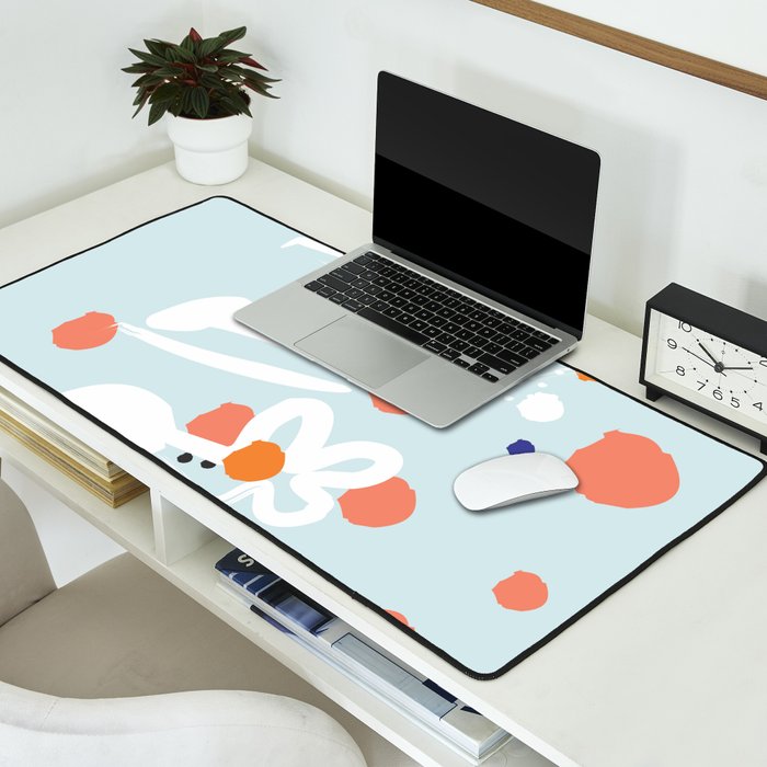 Flowers and Petals Desk Mat Gallery Image 2