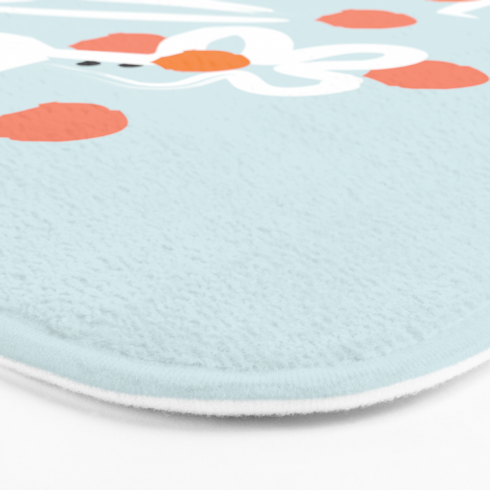 Flowers and Petals Bath Mat Gallery Image 3