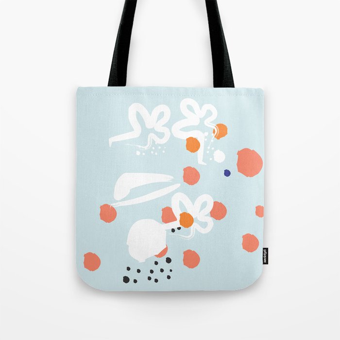 Flowers and Petals Tote Bag Gallery Image 1