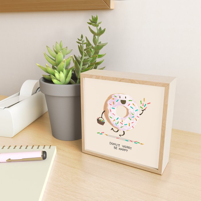 Be Happy Mini Art Print Gallery Image 2