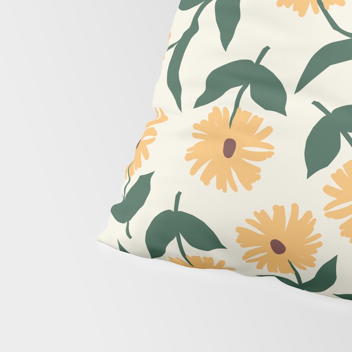 Prairie Sunflowers Pillow Sham Gallery Image 4