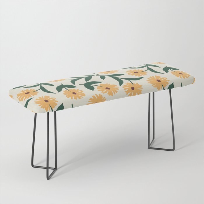 Prairie Sunflowers Bench Gallery Image 1