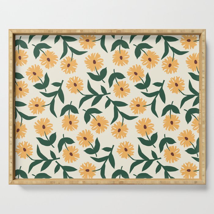 Prairie Sunflowers Serving Tray Gallery Image 1