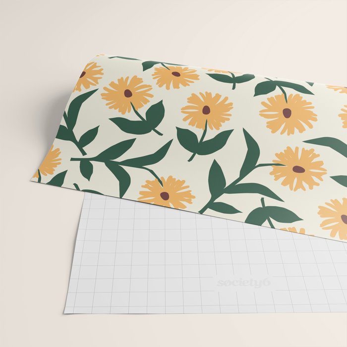 Prairie Sunflowers Wrapping Paper Gallery Image 2
