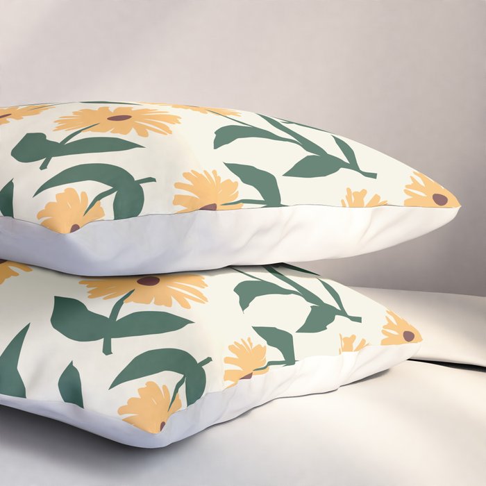 Prairie Sunflowers Pillow Sham Gallery Image 3