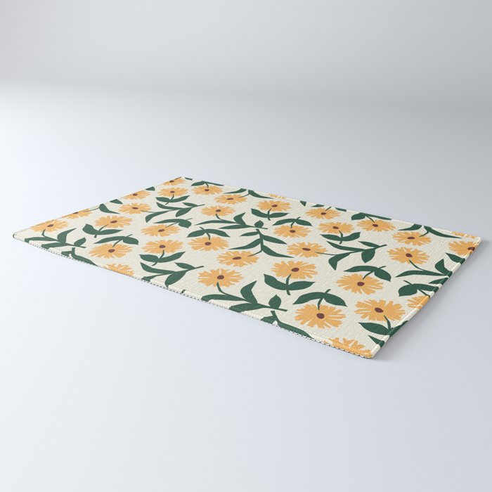Prairie Sunflowers Rug Gallery Image 3
