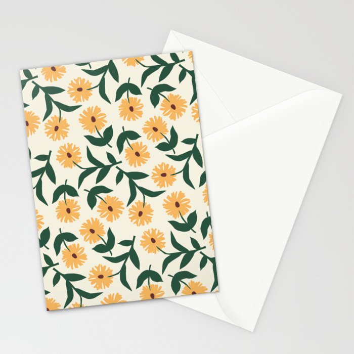 Prairie Sunflowers Stationery Card Gallery Image 2