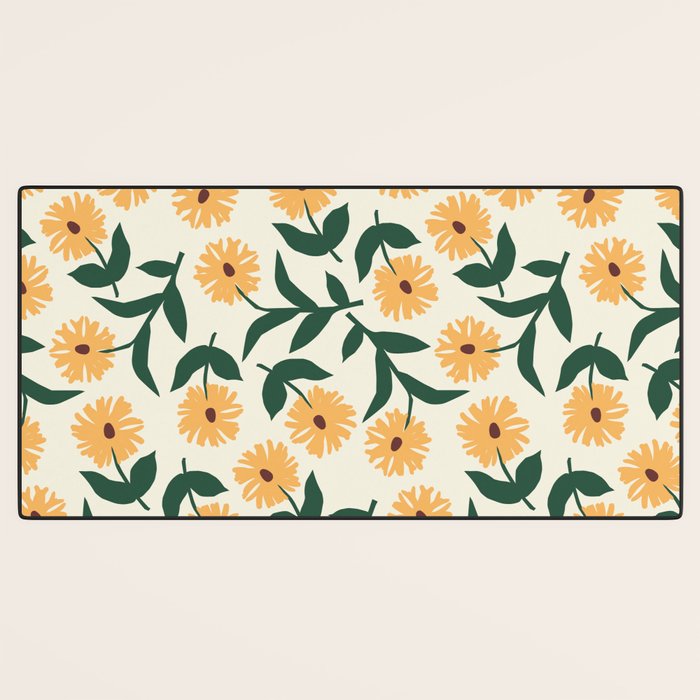 Prairie Sunflowers Desk Mat Gallery Image 3