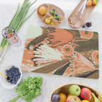 Magic Wildflowers / Orange Cutting Board Gallery Image 2