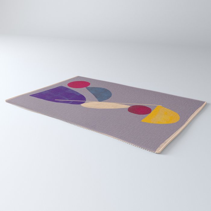 Modern Abstract Minimal Shapes 84 Rug Gallery Image 3
