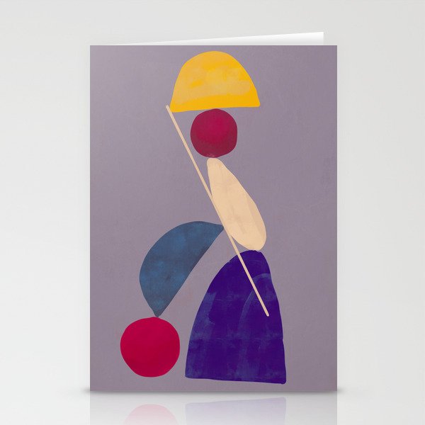 Modern Abstract Minimal Shapes 84 Stationery Card Gallery Image 2