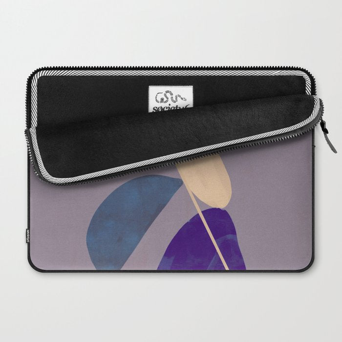 Modern Abstract Minimal Shapes 84 Laptop Sleeve Gallery Image 2