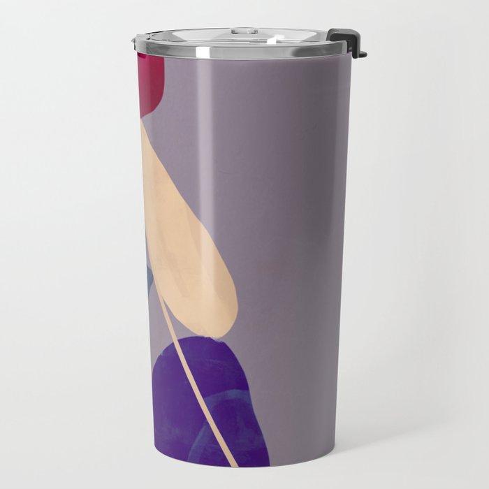 Modern Abstract Minimal Shapes 84 Travel Mug Gallery Image 2