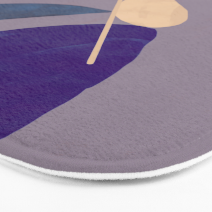 Modern Abstract Minimal Shapes 84 Bath Mat Gallery Image 3