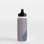 Modern Abstract Minimal Shapes 84 Water Bottle Gallery Image 3