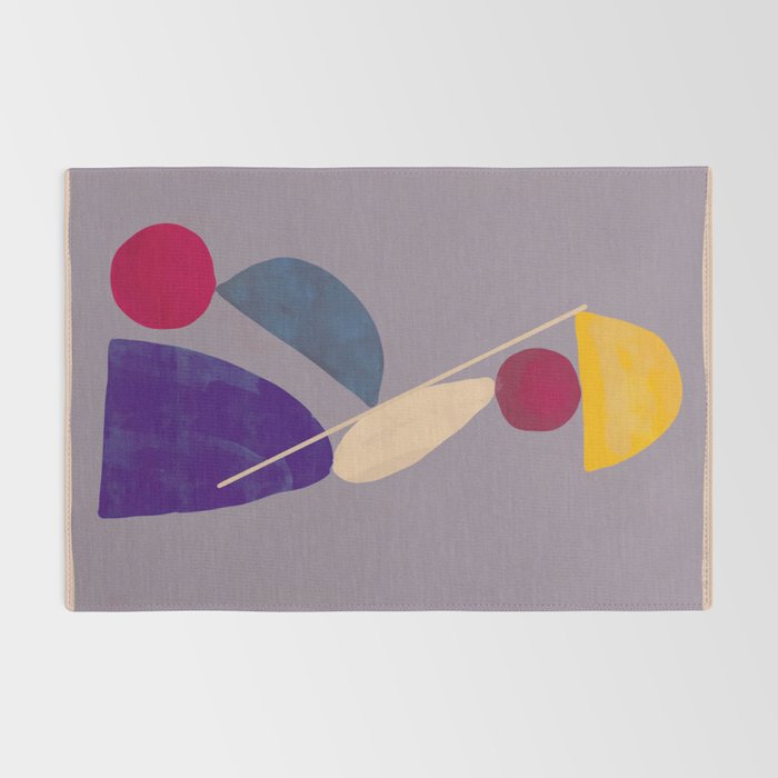Modern Abstract Minimal Shapes 84 Rug Gallery Image 2
