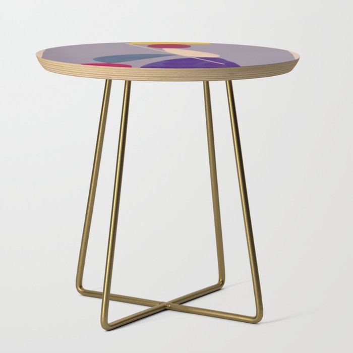 Modern Abstract Minimal Shapes 84 Side Table Gallery Image 1