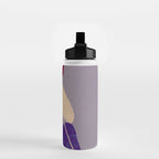 Modern Abstract Minimal Shapes 84 Water Bottle Gallery Image 2