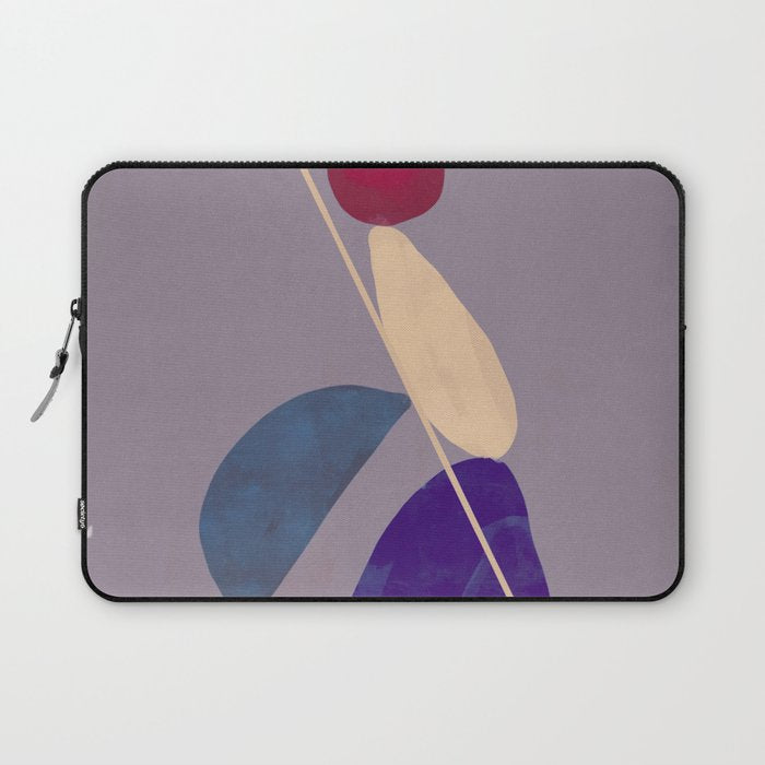 Modern Abstract Minimal Shapes 84 Laptop Sleeve Gallery Image 1