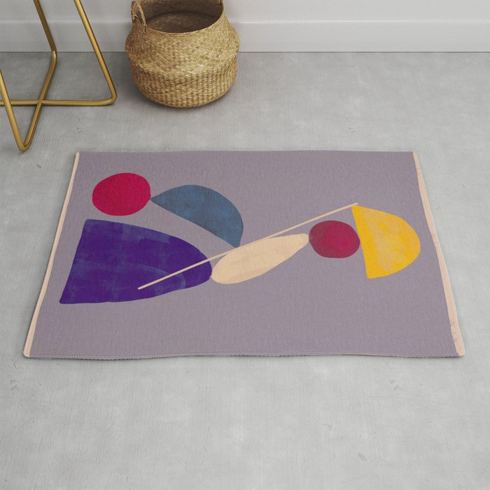 Modern Abstract Minimal Shapes 84 Rug Gallery Image 1