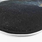 On the edge of the cosmos Bath Mat Gallery Image 3
