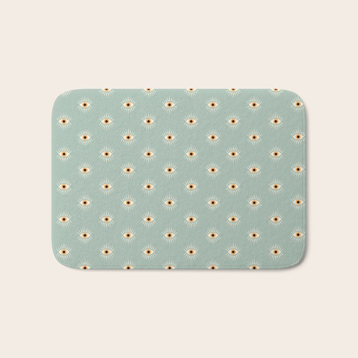 Yellow Eye Bath Mat Gallery Image 1