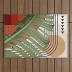 Nature Geometry 16 Outdoor Rug Gallery Image 1