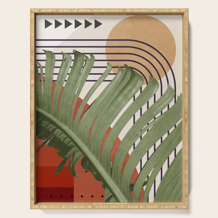 Nature Geometry 16 Serving Tray Gallery Image 1