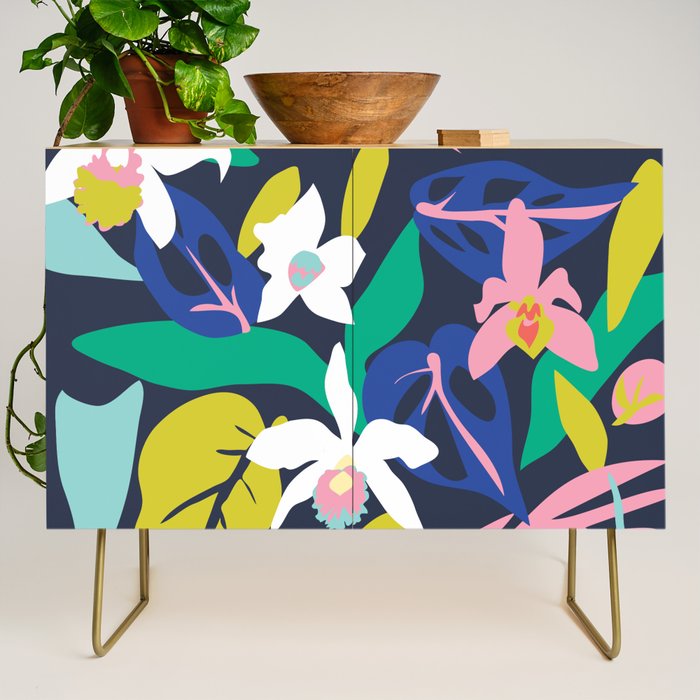 Orchid Jungle   Credenza Gallery Image 1