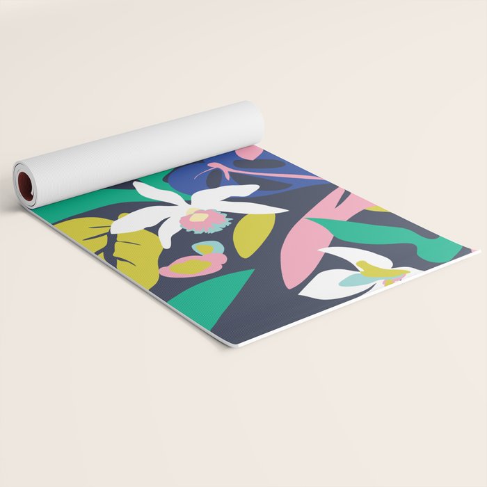 Orchid Jungle   Yoga Mat Gallery Image 2