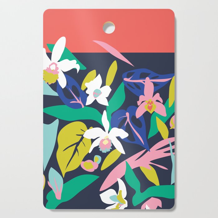 Orchid Jungle   Cutting Board Gallery Image 1
