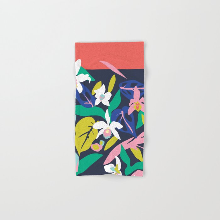 Orchid Jungle   Bath Towel Gallery Image 1