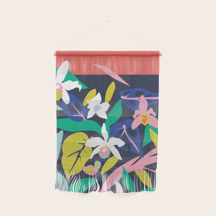 Orchid Jungle   Wall Hanging Gallery Image 1